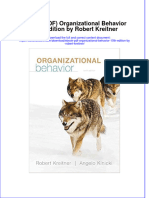Full Download Ebook Ebook PDF Organizational Behavior 10th Edition by Robert Kreitner PDF