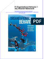 Full Download Ebook Ebook PDF Organizational Behavior 1 Editionby Afsaneh Nahavandi PDF