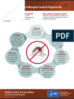 Mosquito Control What State and Local Mosquito Control Programs Do