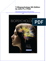 Instant Download Ebook PDF Biopsychology 9th Edition by John P J Pinel PDF Scribd