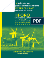 Libro Foro Fuentes Claras 2005