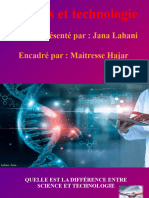 Sciences Et Technologies Jana