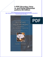Instant Download Ebook PDF Boundary Value Problems and Partial Differential Equations 6th Edition PDF Scribd