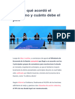 M3 - L3 - Deuda - Qué Acordó El Gobierno y Cuánto Debe El País