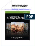 Instant Download Ebook PDF Brief Principles of Macroeconomics 7th Edition PDF Scribd