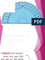 Measure of Angle