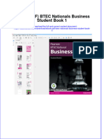 Instant Download Ebook PDF Btec Nationals Business Student Book 1 PDF Scribd