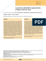 Deglutição e Fala de Pacientes Submetidos À Glossectomia Devido Ao Câncer de Língua - Relato de Casos