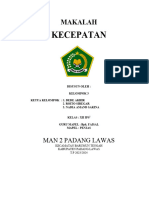 Makalah Kecepatan Man2