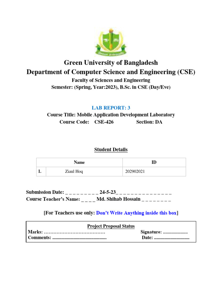 MAD LAB Report 03 | PDF | Java Script | Method (Computer Programming)