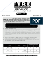 Ftre-2023-Sample Paper-Class-V-P1-I.q.