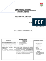 Planificación de Actividades Sociologia Juridica 2023-2024