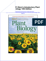 Ebook PDF Sterns Introductory Plant Biology 15th Edition 2 PDF