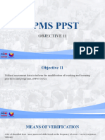 Objective 11 Rpms PPST