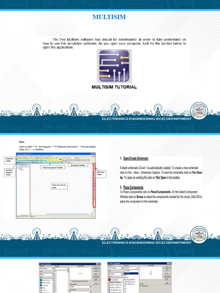 Multisim Series Circuit Analysis Guide | PDF | Series And Parallel ...