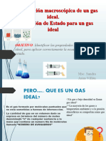 27 Clase 4.1 Descripción Macroscópica de Un Gas Ideal.