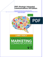 Ebook PDF Strategic Integrated Marketing Communications 3rd Edition PDF