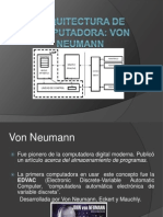 Arquitectura Von Neumann
