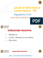 4.7. Estructuras Selectivas y Ejercicios