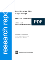 AISI RP15-2 Load Bearing Clip Angle Design 2015-04 (Rev. 2016-03)