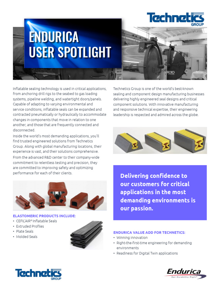 Endurica Spotlight On Technetics 2022 Pdf