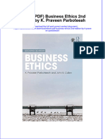 Ebook PDF Business Ethics 2nd Edition by K Praveen Parboteeah PDF