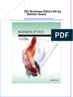 Ebook PDF Business Ethics 5th by Damian Grace PDF
