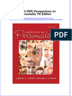 Ebook Ebook PDF Perspectives On Personality 7th Edition PDF