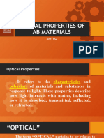 Optical Properties of Ab Materials