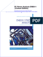Ebook PDF Stress Analysis Enb311 Custom Edition 2 PDF