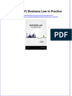 Ebook PDF Business Law in Practice PDF