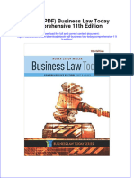 Ebook PDF Business Law Today Comprehensive 11th Edition PDF