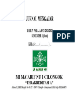 COVER JURNAL MENGAJAR NEW 20 - 21 SMT 1