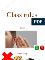 1 - Class Rules