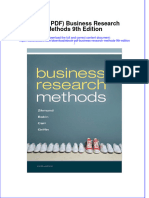 Ebook PDF Business Research Methods 9th Edition PDF