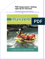 Ebook PDF Supervision Setting People Up For Success PDF