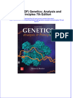FULL Download Ebook PDF Genetics Analysis and Principles 7th Edition 2 PDF Ebook