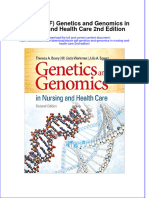 FULL Download Ebook PDF Genetics and Genomics in Nursing and Health Care 2nd Edition PDF Ebook