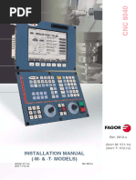 Fagor Installation Manual