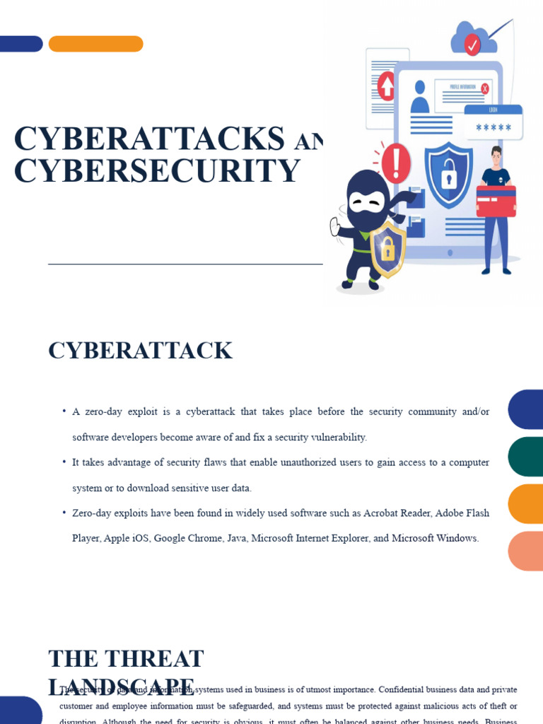 Chapter 3 Cyberattacks And Cybersecurity Pdf Security Computer