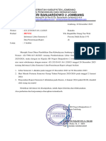 Revisi - Informasi Libur SMT 1 - SDN Banjardowo 2
