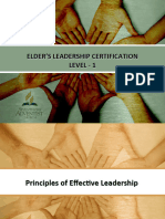 Lesson 14 Principles of Effective Leadership