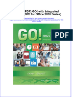 FULL Download Ebook PDF Go With Integrated Projects Go For Office 2016 Series PDF Ebook