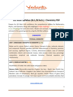 JEE Main Chemistry Syllabus 2024 - Free PDF Download