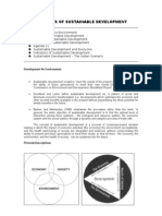 Concepts of Sustainable Development