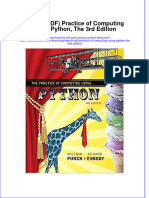 Ebook Ebook PDF Practice of Computing Using Python The 3rd Edition PDF