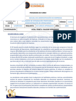 Programa Seminario de Integración Profesional Admón de Operaciones 2024