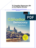 Ebook PDF Canadian Democracy 8th Edition by Stephen Brooks PDF