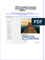 Ebook PDF Canadian Financial Accounting Cases 2nd Canadian Edition PDF