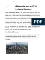 Sejarah Candi Borobudur Dan Asal Usul Berdirinya Borobudur